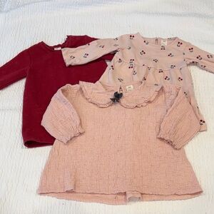 H & M Infant Girls Adorable Dress Bundle
